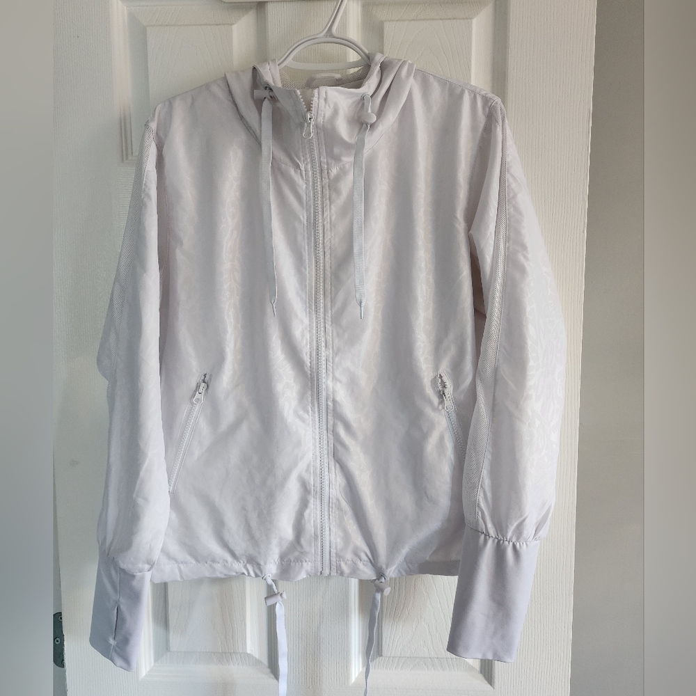 ZYIA White Animal Print Jacket
